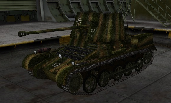 шкурка для танка PanzerJager I