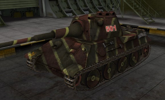 шкурка для танка VK3002DB