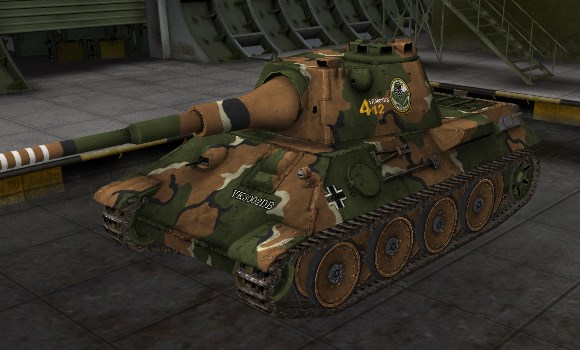 шкурка для танка VK3002DB