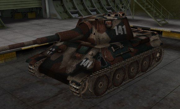 шкурка для танка VK3002DB