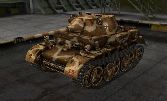 шкурка для танка PzII Luchs