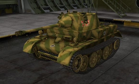 шкурка для танка PzII Luchs