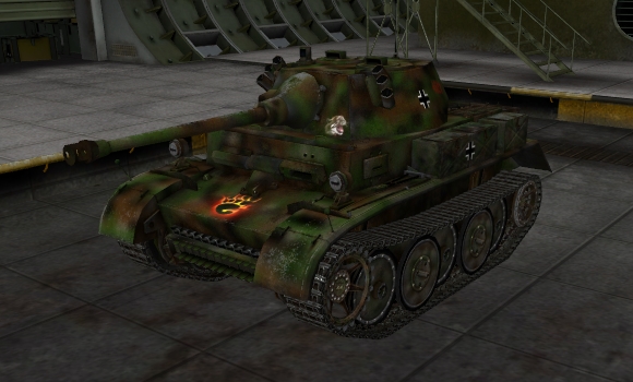 шкурка для танка PzII Luchs