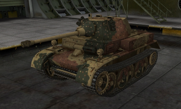 шкурка для танка PzII Luchs