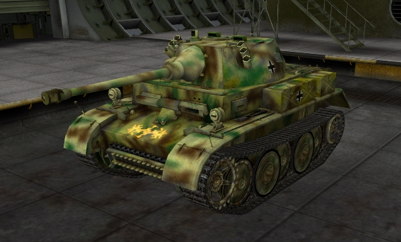 шкурка для танка PzII Luchs