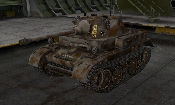 шкурка для танка PzII Luchs