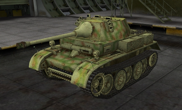 шкурка для танка PzII Luchs