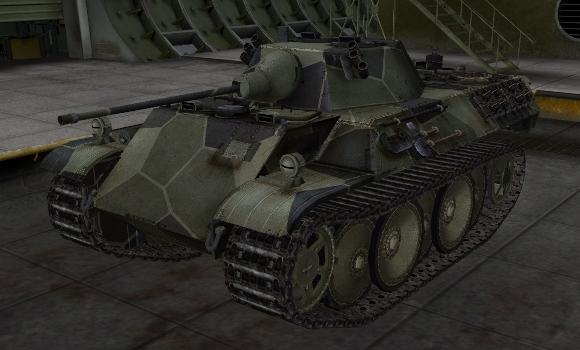 шкурка для танка VK1602 Leopard