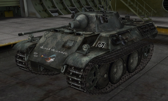 шкурка для танка VK1602 Leopard