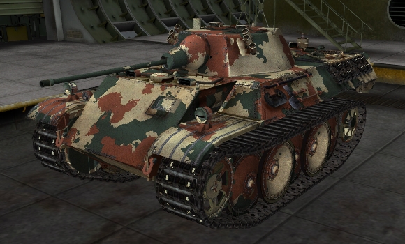 шкурка для танка VK1602 Leopard