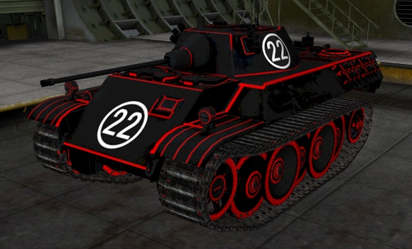 шкурка для танка VK1602 Leopard
