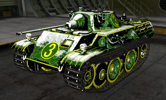 шкурка для танка VK1602 Leopard