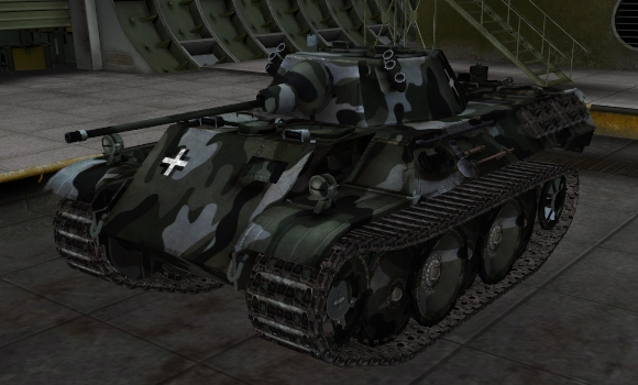 шкурка для танка VK1602 Leopard