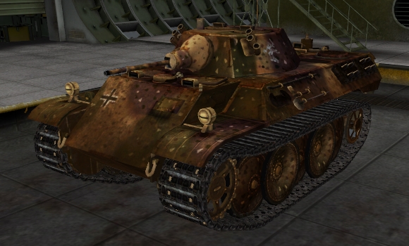 шкурка для танка VK1602 Leopard