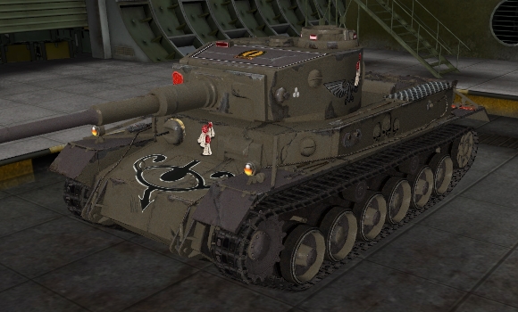 шкурка для танка VK3001P