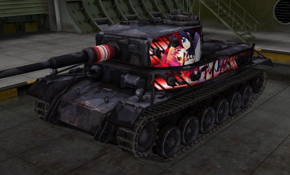 шкурка для танка VK3001P