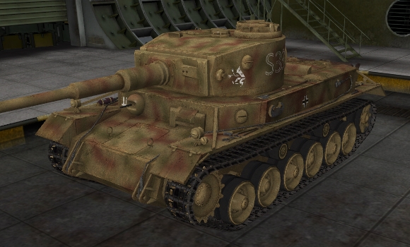 шкурка для танка VK3001P