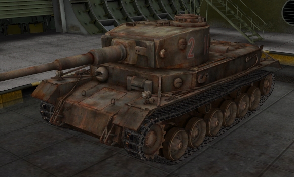 шкурка для танка VK3001P