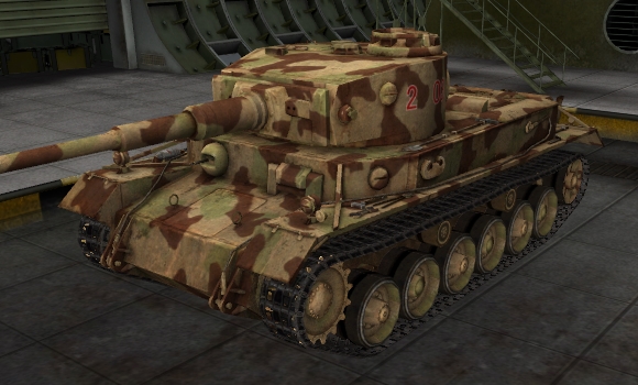 шкурка для танка VK3001P