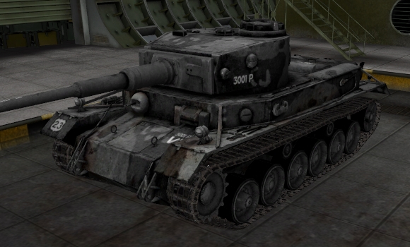 шкурка для танка VK3001P