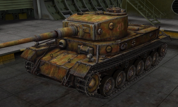 шкурка для танка VK3001P