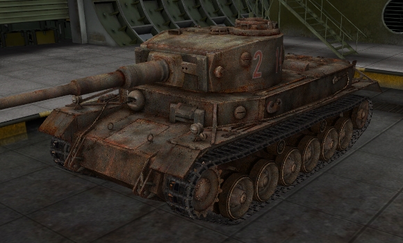 шкурка для танка VK3001P