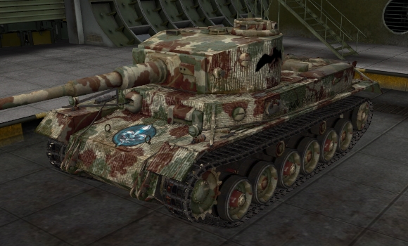 шкурка для танка VK3001P