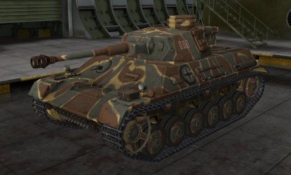 шкурка для танка PzIII IV