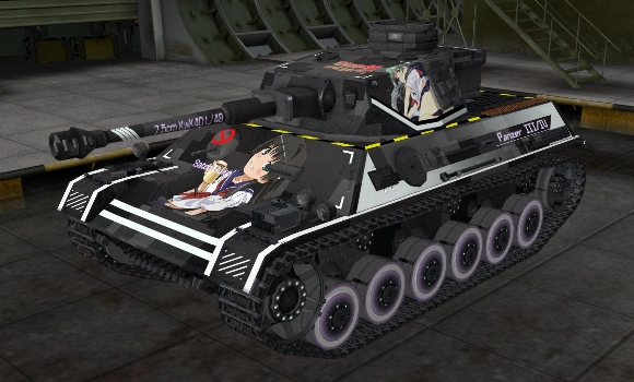 шкурка для танка Pz III/IV