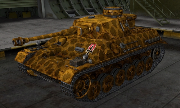 шкурка для танка Pz III/IV