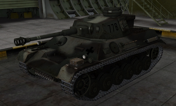 шкурка Pz III/IV для world of tanks