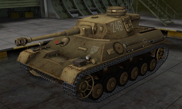 шкурка для танка Pz III/IV