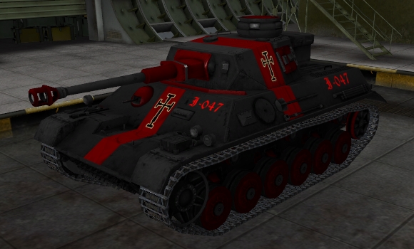 шкурка для танка Pz III/IV