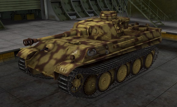 шкурка для танка Pz V/IV