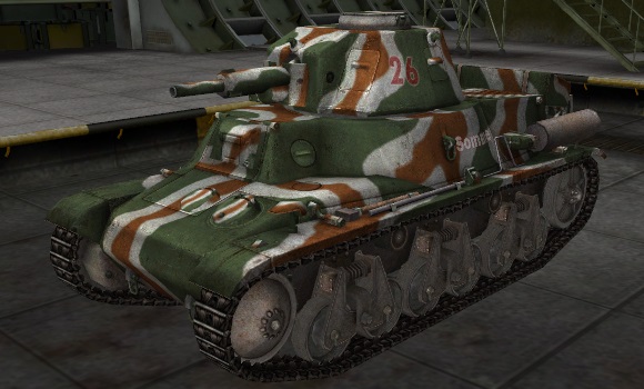шкурка для танка PzKpfw 38H735(f)