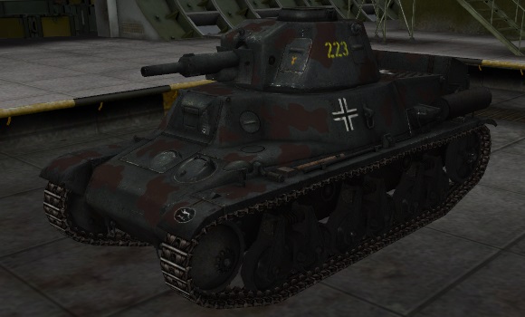 шкурка для танка PzKpfw 38H735(f)
