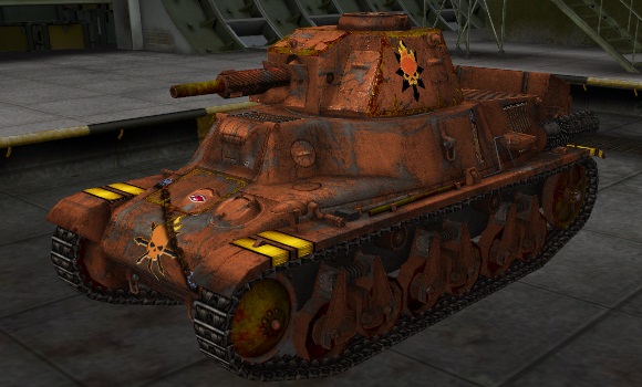 шкурка для танка PzKpfw 38H735(f)