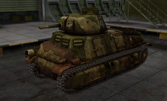 шкурка для танка PzKpfw S35 739(f)