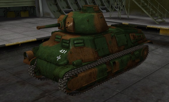 шкурка для танка PzKpfw S35