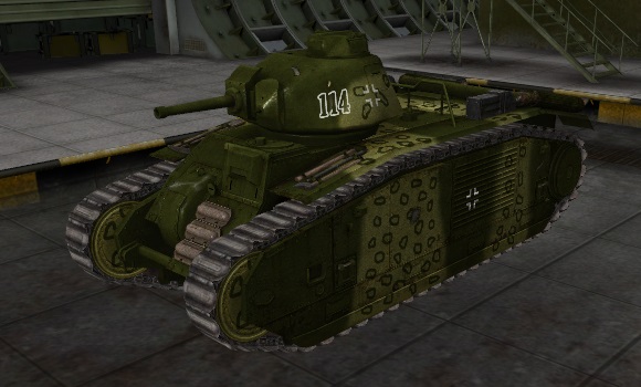 шкурка для танка PzKpfw B2