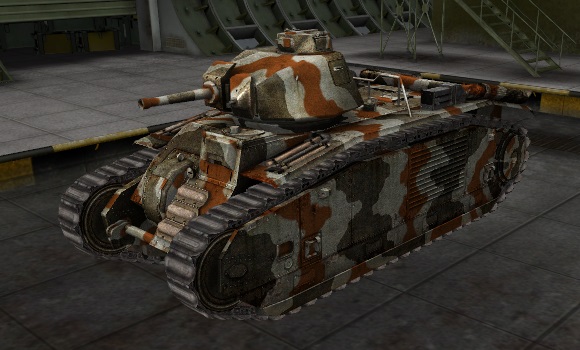 шкурка для танка PzKpfw B2