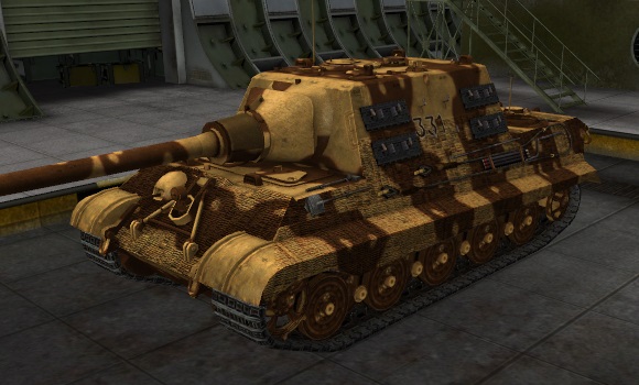 шкурка для пт сау JagdTiger