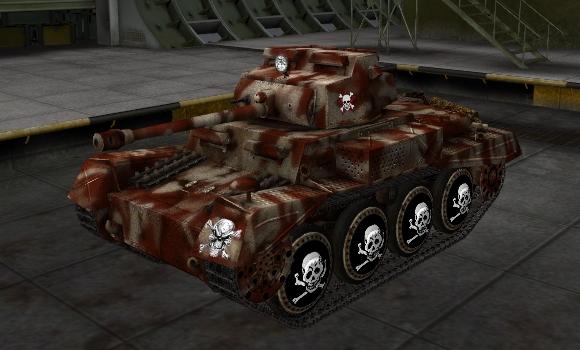 шкурка для танка Pz38 NA