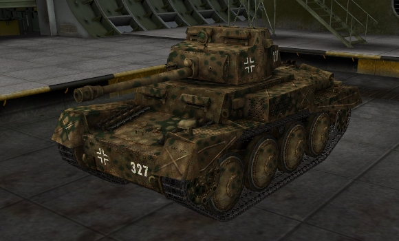 шкурка для танка Pz38 NA