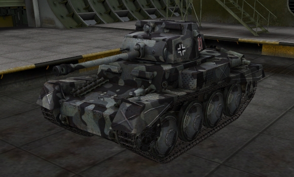 шкурка для танка Pz38 NA