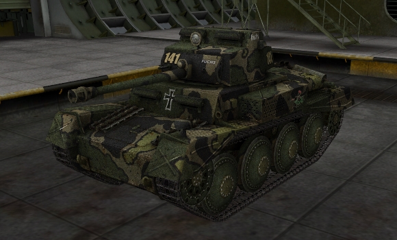 шкурка для танка Pz38 NA