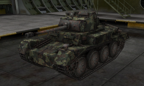 шкурка для танка Pz38 NA