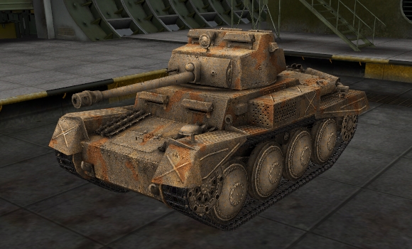 шкурка для танкаPz38 NA