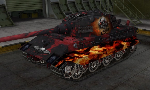 шкурка для танка E-75