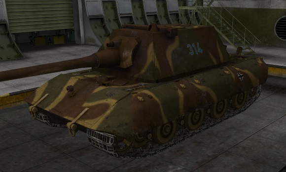 шкурка для танка E-100